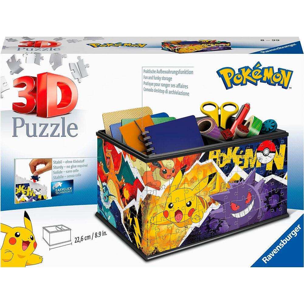  Ravensburger Pokemon 3D Jigsaw Puzzle for Kids Age 6 Years Up -  54 Pieces - Pencil Pot - No Glue Required : RAVENSBURGER PUZZLE: Toys &  Games