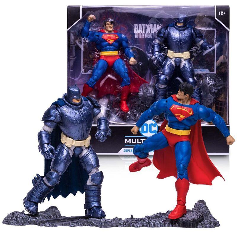 DC Full Power Modeling BATMAN Black Metallic Blue set Figure