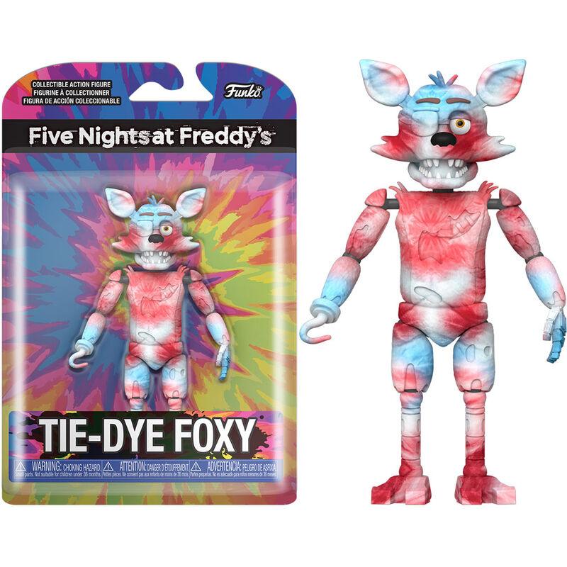 Funko Action Figures - Fnaf Tie Dye Five Night's at Freddy's Set of 4 - Bonnie, Chica, Foxy and Freddy