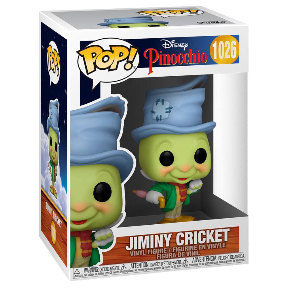 Figure Street Disney: 80th Pinocchio Cricket - Jiminy Pop! Funko #1026
