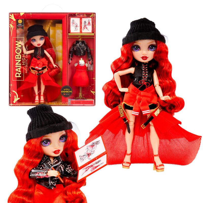 Mga Rainbow High Fantastic Fashion Doll Ruby Red