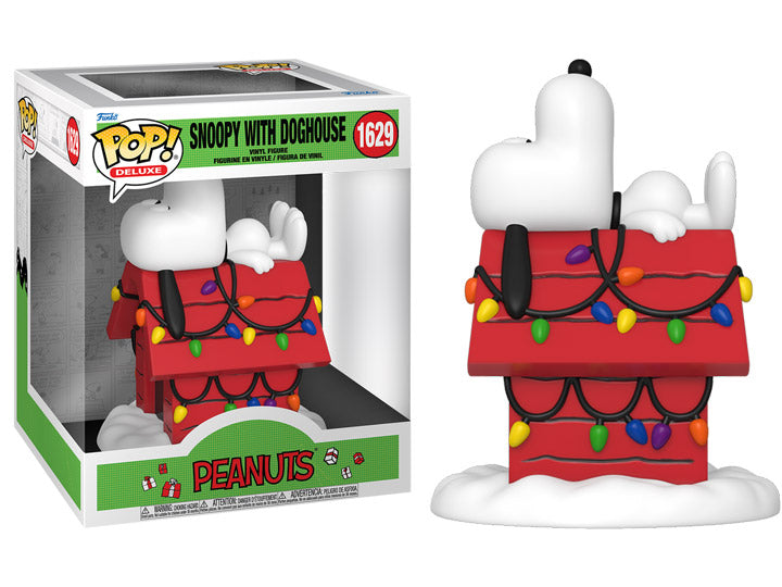 Pop! Deluxe: A Charlie Brown Christmas - Snoopy with Doghouse