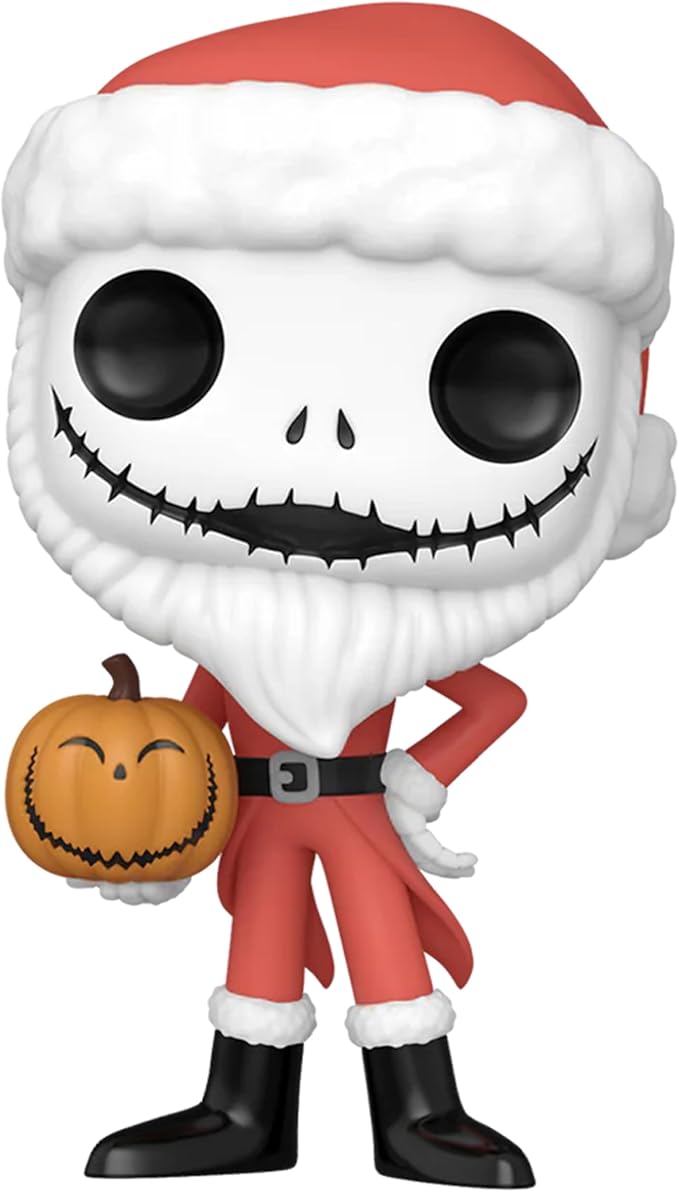 Funko Pop! Disney: The Nightmare Before Christmas Santa Jack with Jack-O-Lantern Exclusive Figure #1530