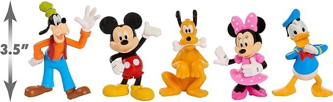 Disney Junior Mickey Mouse Collectible Figures Set 5 Pack