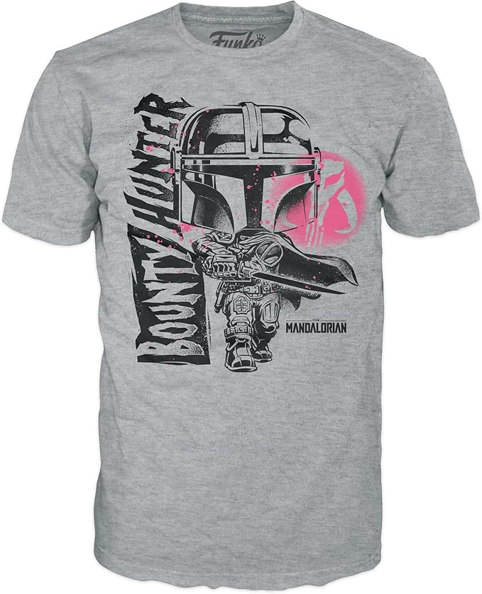 Funko Pop! Tees Star Wars The Mandalorian T-Shirt (Large)