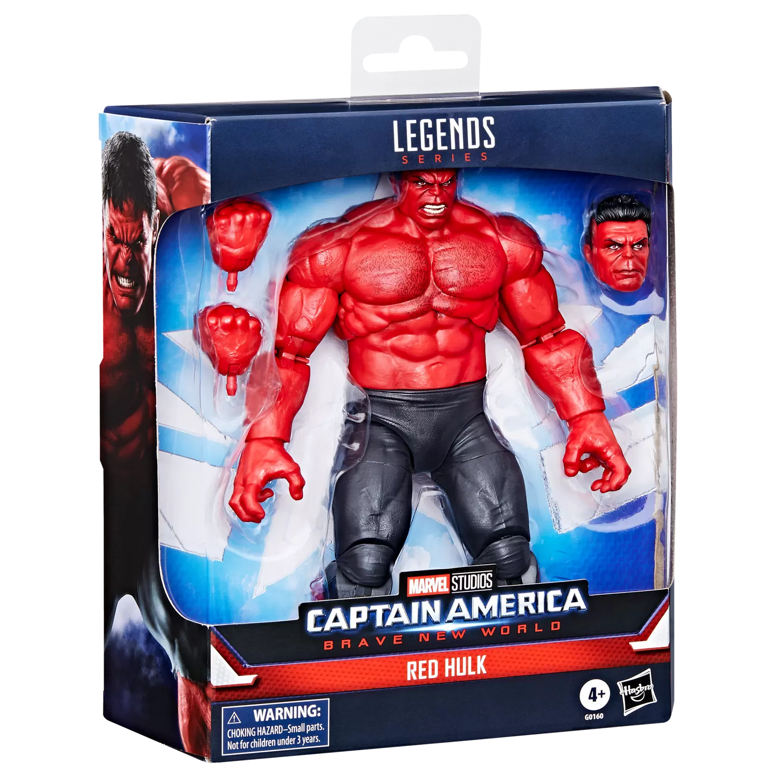 Captain America: Brave New World Marvel Legends Red Hulk Deluxe Action Figure