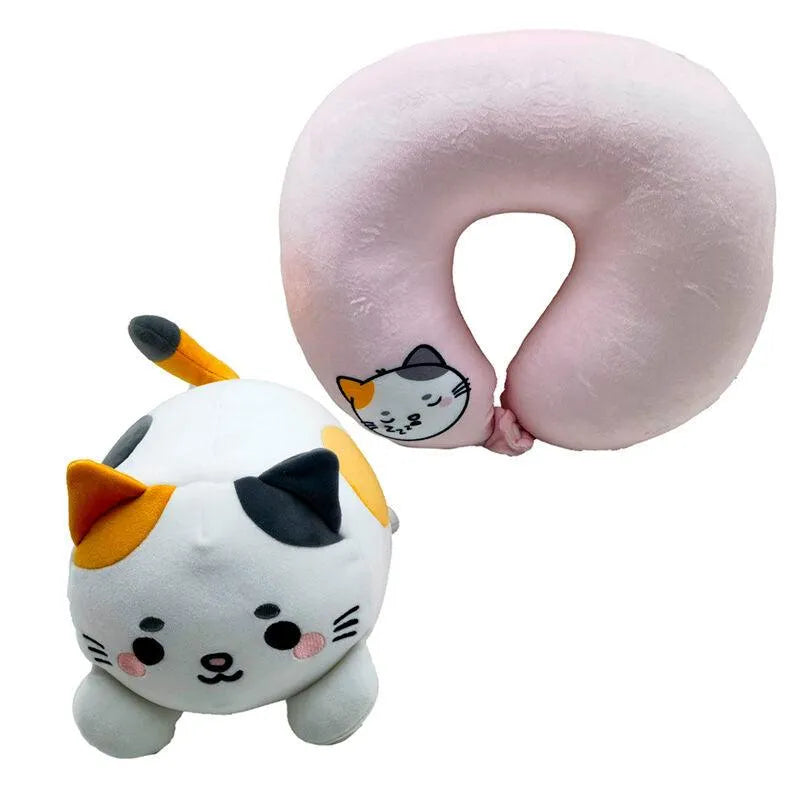 Adoramals Cat Swapseazzz travel pillow + plush toy - Ginga Toys