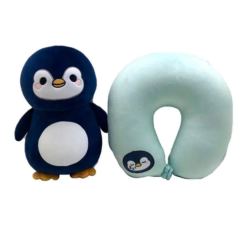 Adoramals Penguin Swapseazzz travel pillow + plush toy - Ginga Toys