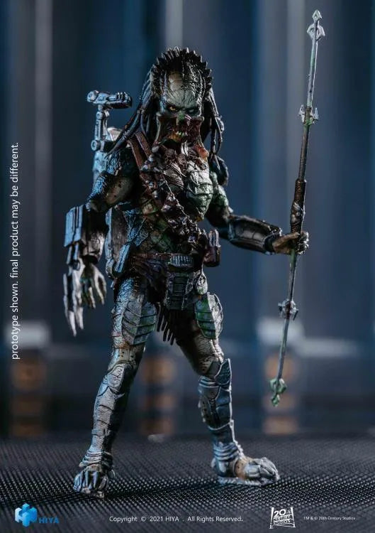 Alien vs. Predator: Requiem - Wolf Predator (Battle Damage) PX Previews Exclusive Figure - Hiya Toys - Ginga Toys