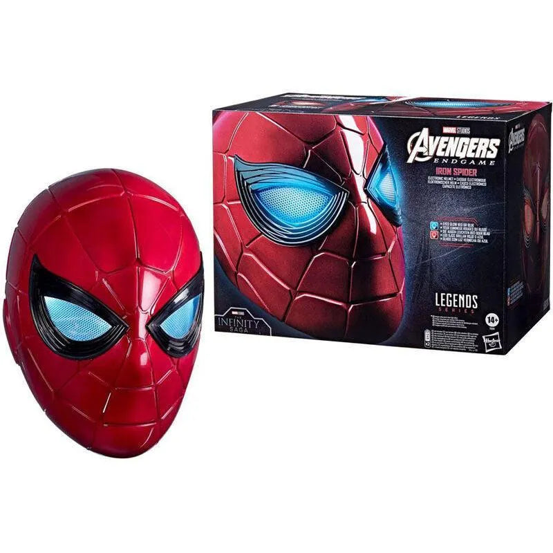 Avengers Endgame Iron Spider 1:1 Wearable Helmet Electronic (Marvel Legends) - Hasbro - Ginga Toys