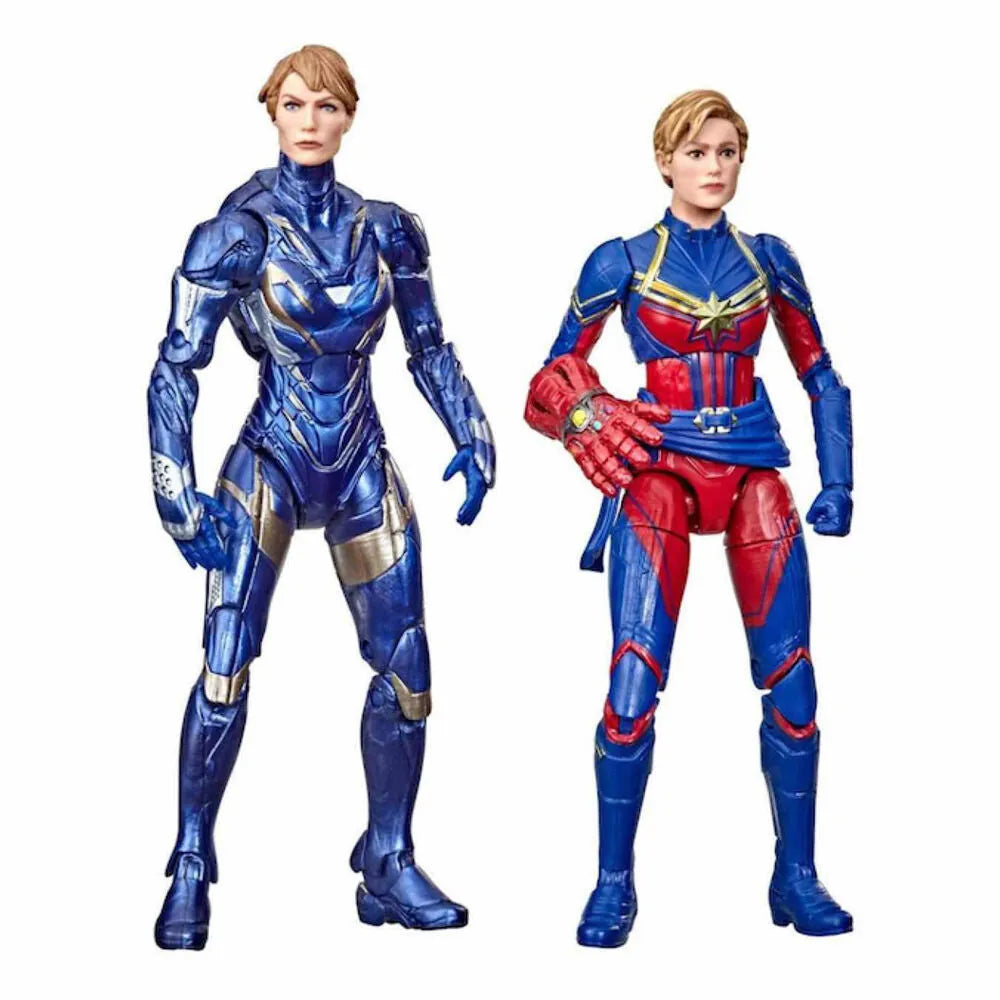 Avengers: Endgame Marvel Legends The Infinity Saga Captain Marvel & Rescue Exclusive Two-Pack - Ginga Toys