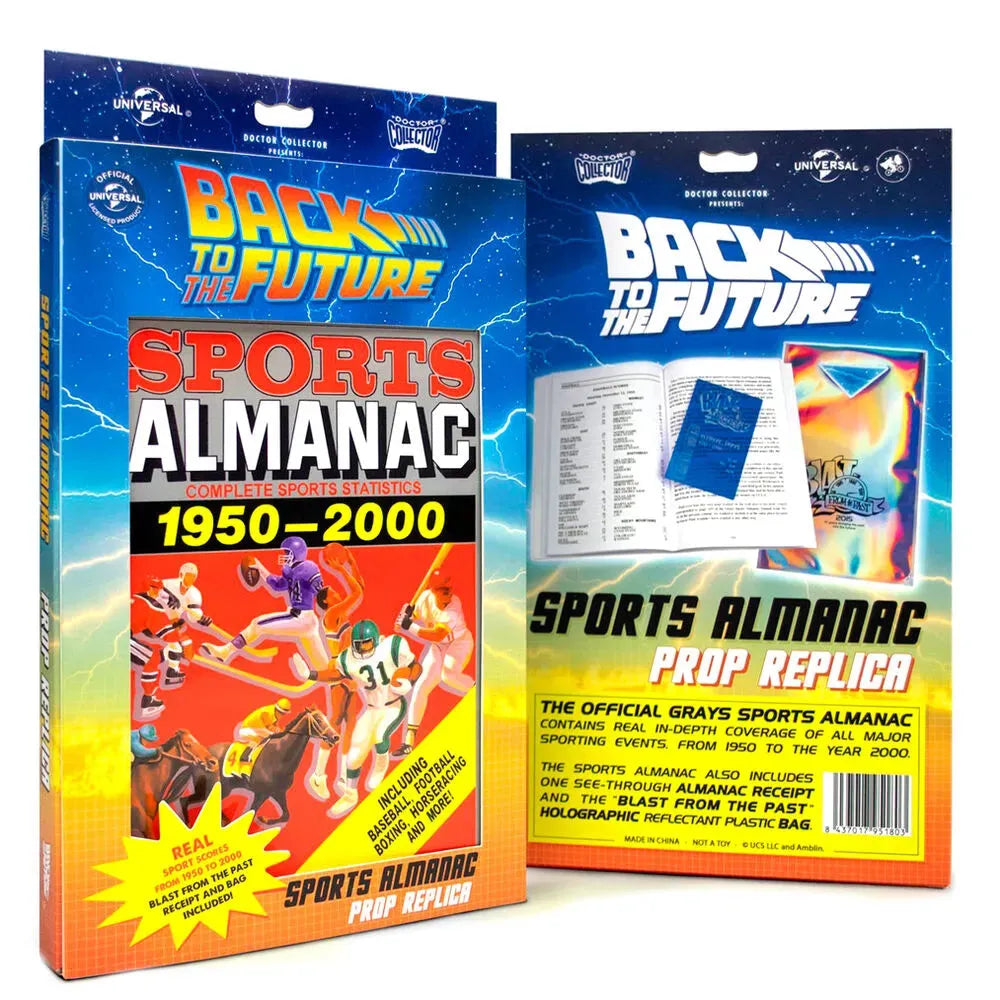 Back to the Future Sports Almanac Replica - Ginga Toys