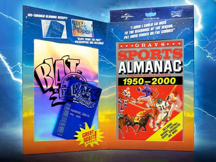 Back to the Future Sports Almanac Replica - Ginga Toys