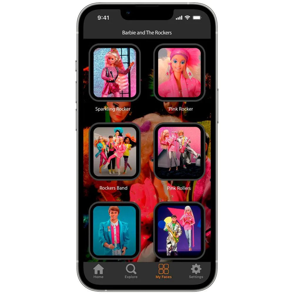 Barbie - Barbie & The Rockers Smartwatch Band + face designs - Mobyfox - Ginga Toys