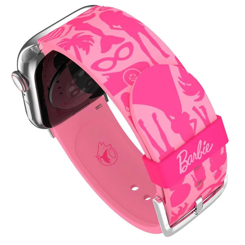 Barbie - Pink Classic Smartwatch Band + face designs - Mobyfox - Ginga Toys