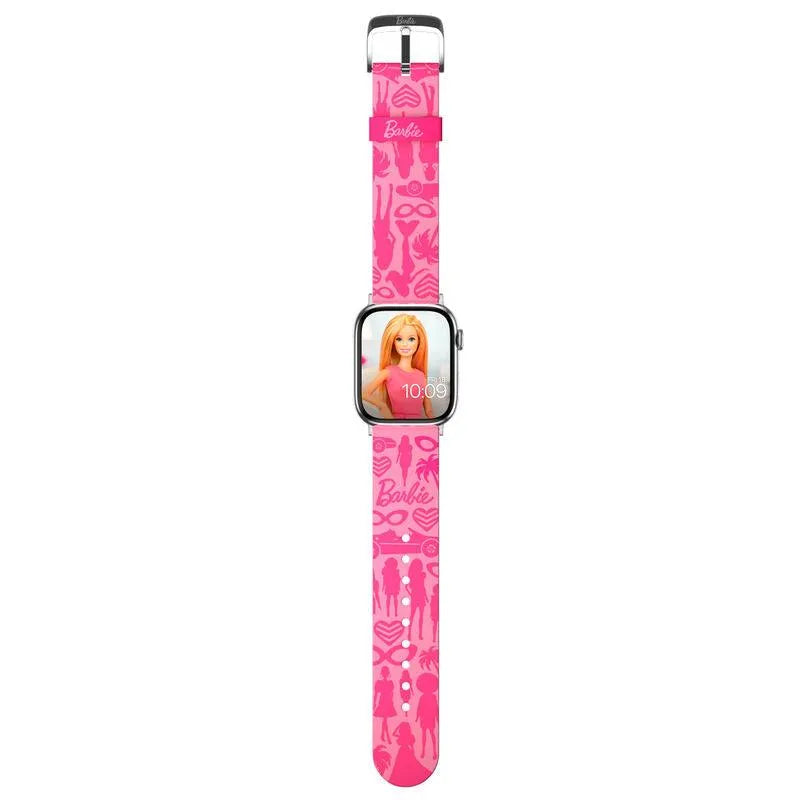 Barbie - Pink Classic Smartwatch Band + face designs - Mobyfox - Ginga Toys