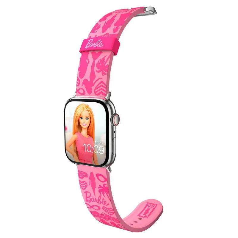 Barbie - Pink Classic Smartwatch Band + face designs - Mobyfox - Ginga Toys