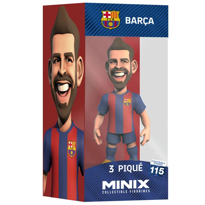 Barcelona FC MINIX Barca Gerard Pique Figure - Ginga Toys