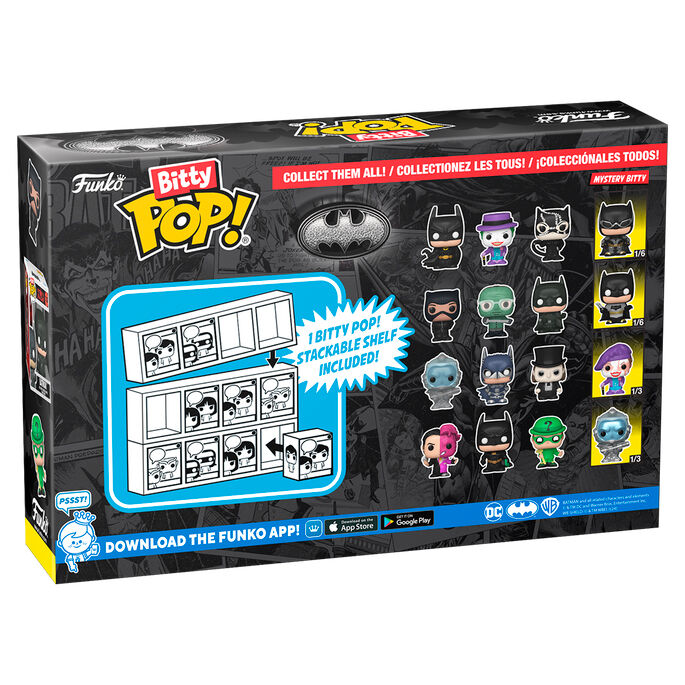 Batman 85th Anniversary Bitty Pop! Catwoman Four-Pack - Ginga Toys