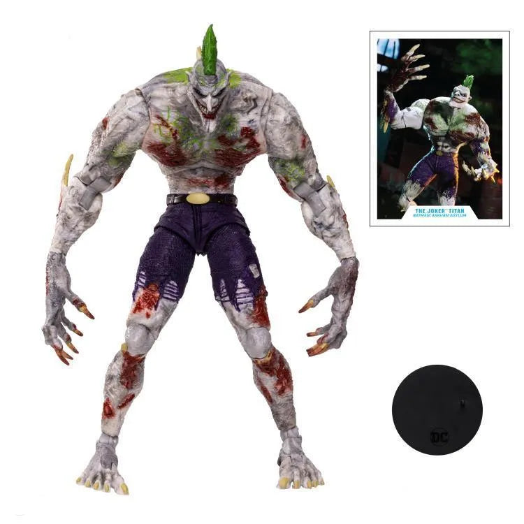 Batman: Arkham Asylum DC Multiverse The Joker Titan Mega Action Figure - McFarlane Toys - Ginga Toys