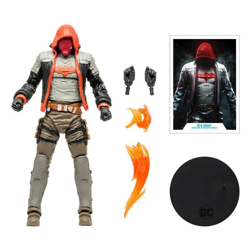 Batman: Arkham Knight DC Multiverse - Red Hood Action Figure - McFarlane Toys - Ginga Toys