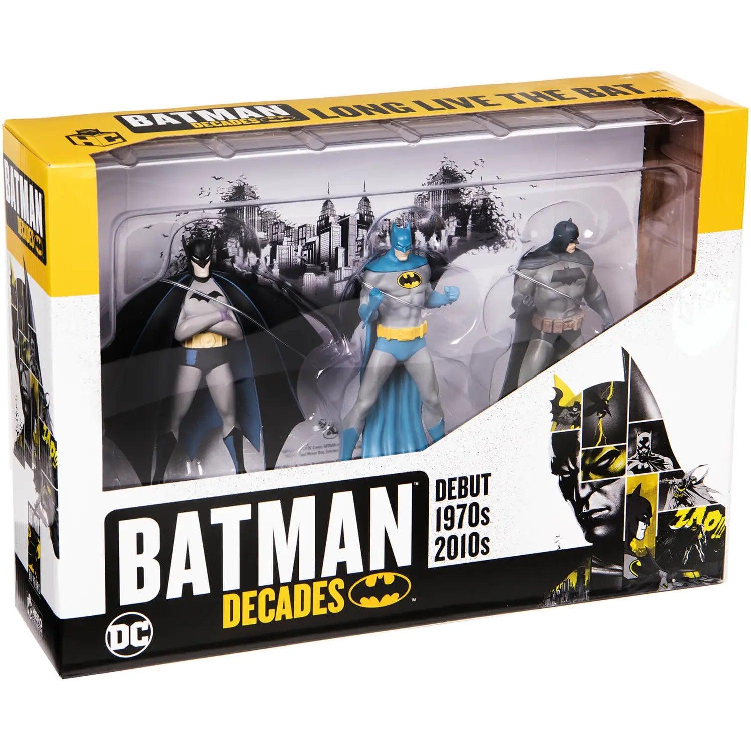 Batman Decades 1:16 Scale Figure Box Set (Debut 1970s 2010s) - Eaglemoss Hero Collector - Ginga Toys