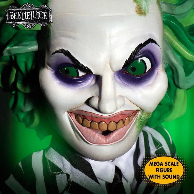 Beetlejuice Talking Articulated Figure 38cm - Mezco Toyz - Ginga Toys