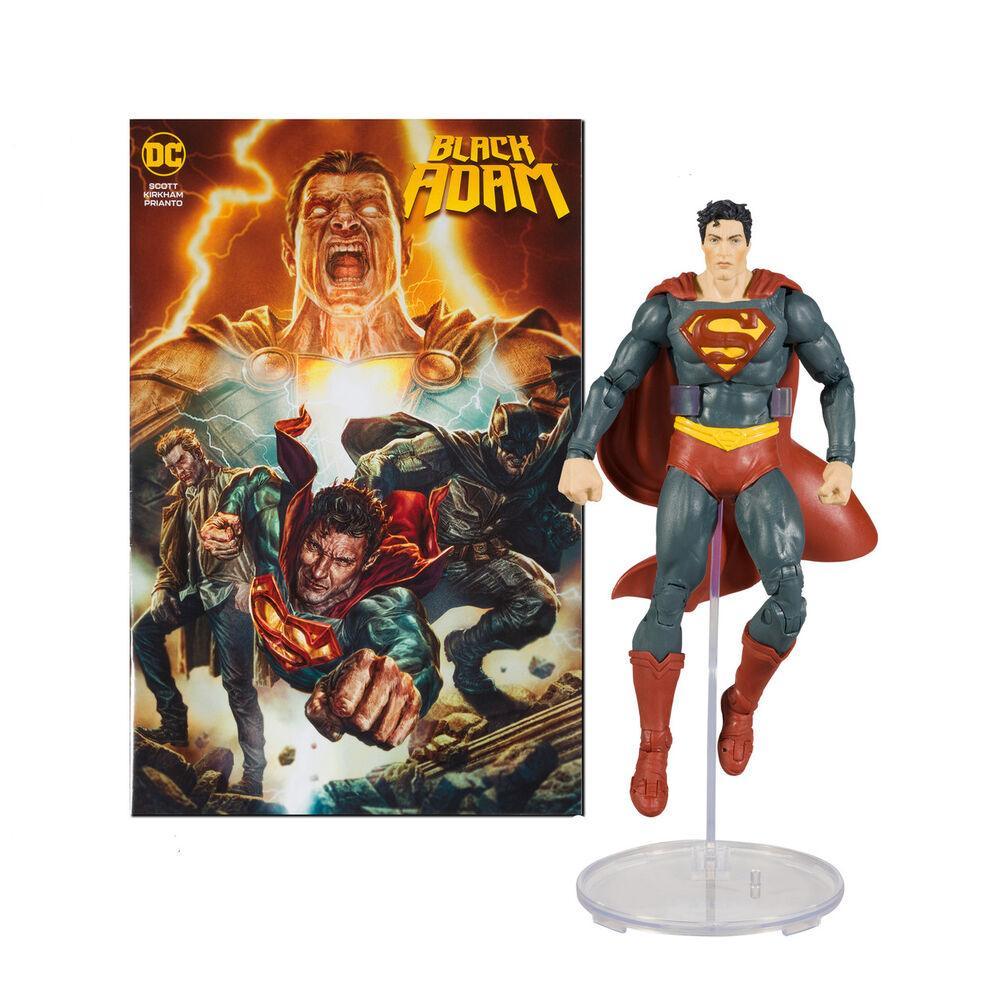 Mcfarlane toys dc multiverse red son superman