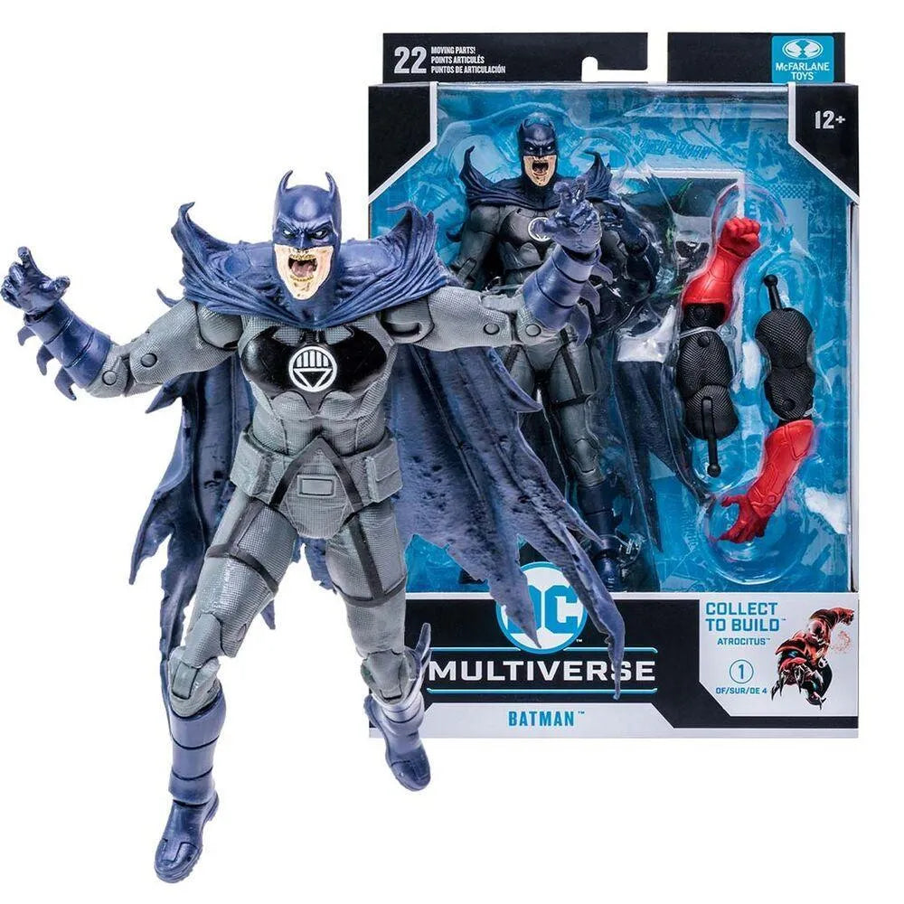 Blackest Night DC Multiverse Batman (Black Lantern) Action Figure (Collect to Build: Atrocitus) - McFarlane Toys - Ginga Toys