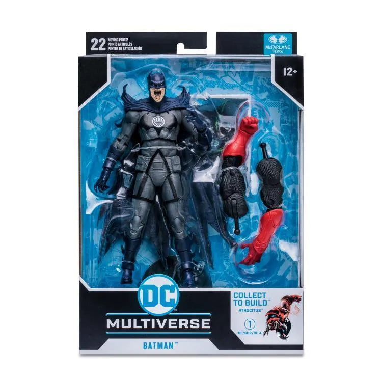 Blackest Night DC Multiverse Batman (Black Lantern) Action Figure (Collect to Build: Atrocitus) - McFarlane Toys - Ginga Toys