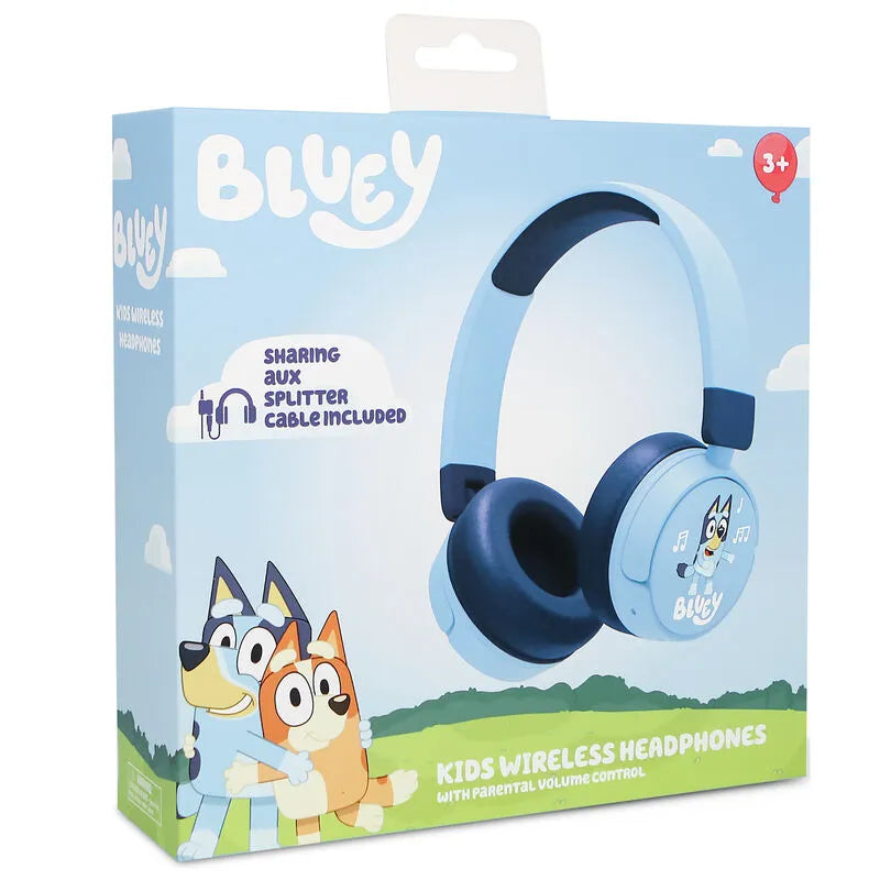 Bluey Kids Wireless Headphones - Blue - Ginga Toys