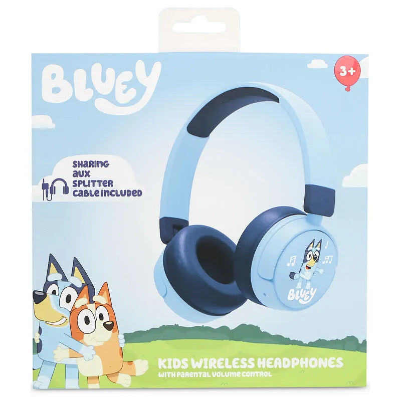 Bluey Kids Wireless Headphones - Blue - Ginga Toys