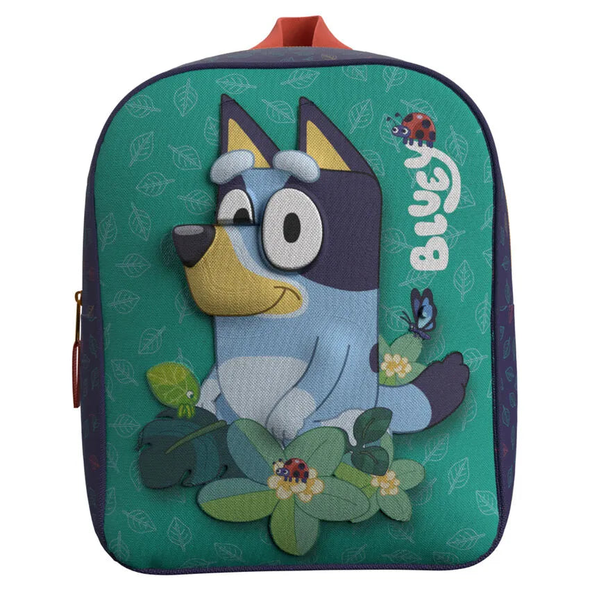 Bluey Leaves 3D Backpack 30cm - Ginga Toys