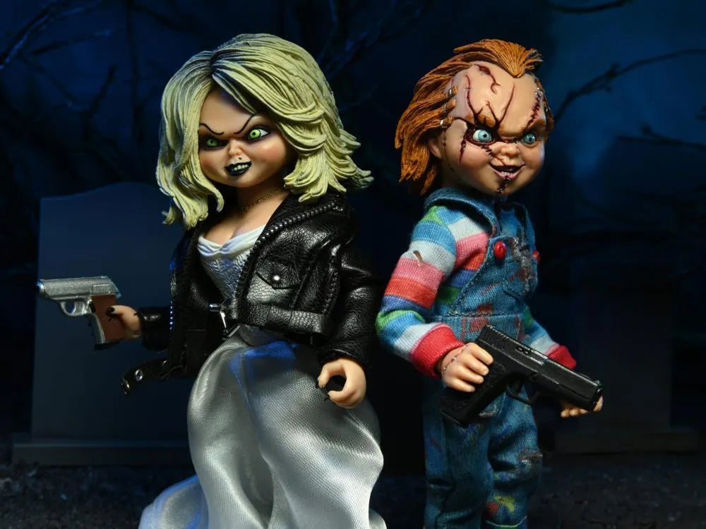 Bride of Chucky Chucky and Tiffany Clothed Figure Two-Pack - Neca - Ginga Toys