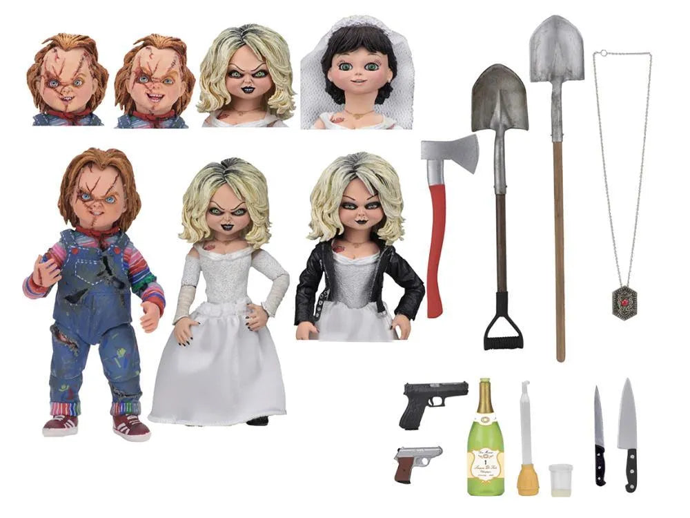 Bride of Chucky Ultimate Chucky & Tiffany Figures Two-Pack - Neca - Ginga Toys