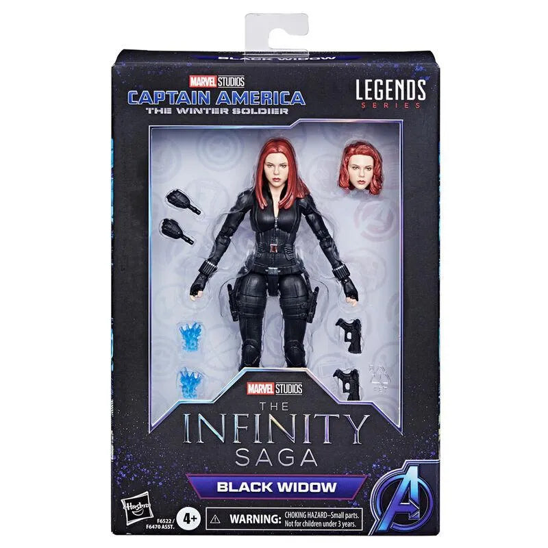 Captain America Marvel Legends The Infinity Saga Black Widow Figure - Hasbro - Ginga Toys