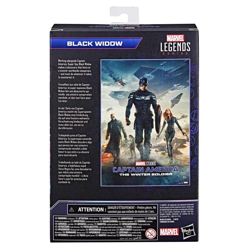 Captain America Marvel Legends The Infinity Saga Black Widow Figure - Hasbro - Ginga Toys