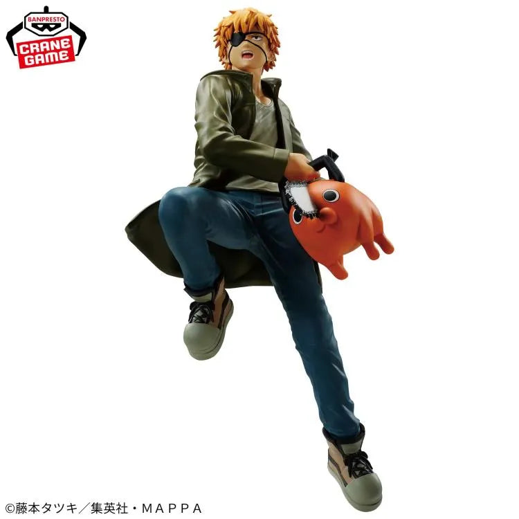 Chainsaw Man Vibration Stars Denji & Pochita Figure - Ginga Toys