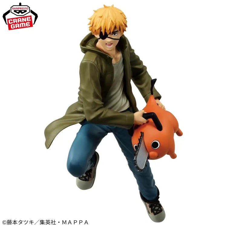 Chainsaw Man Vibration Stars Denji & Pochita Figure - Ginga Toys