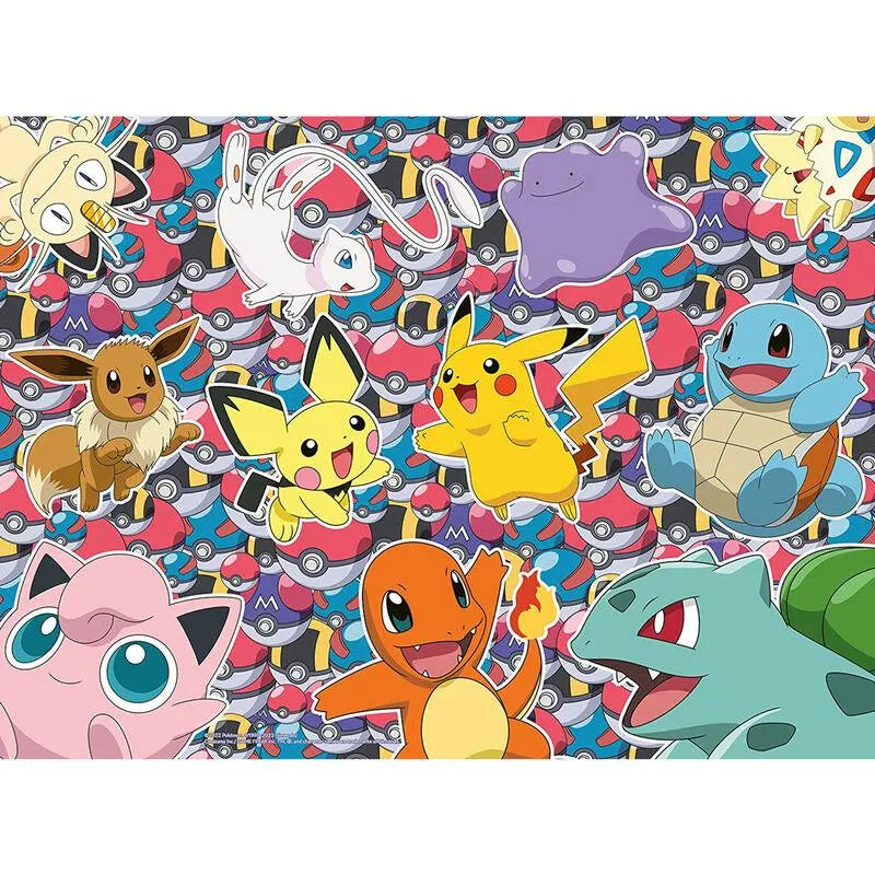 Children’s Puzzle Pokémon - 100 Pieces Puzzle - Ravensburger - Ginga Toys