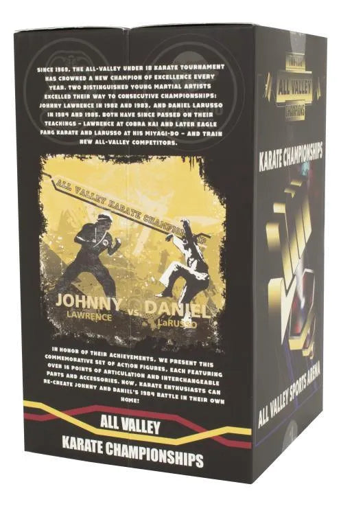 Cobra Kai All Valley - Johnny & Daniel Action Figure Limited Edition Box Set - Diamond Select - Ginga Toys