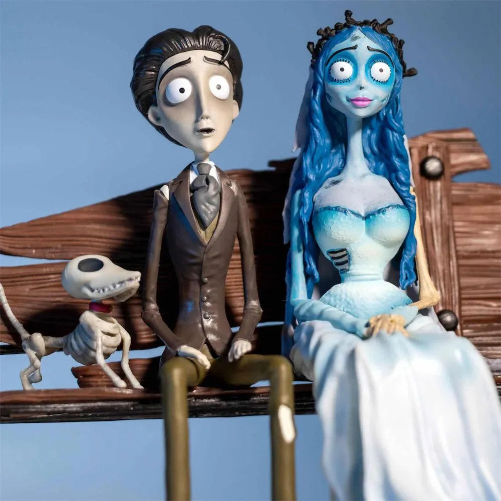 Corpse Bride Victor and Emily 1/10 Scale Figure Set - SD Toys - Ginga Toys