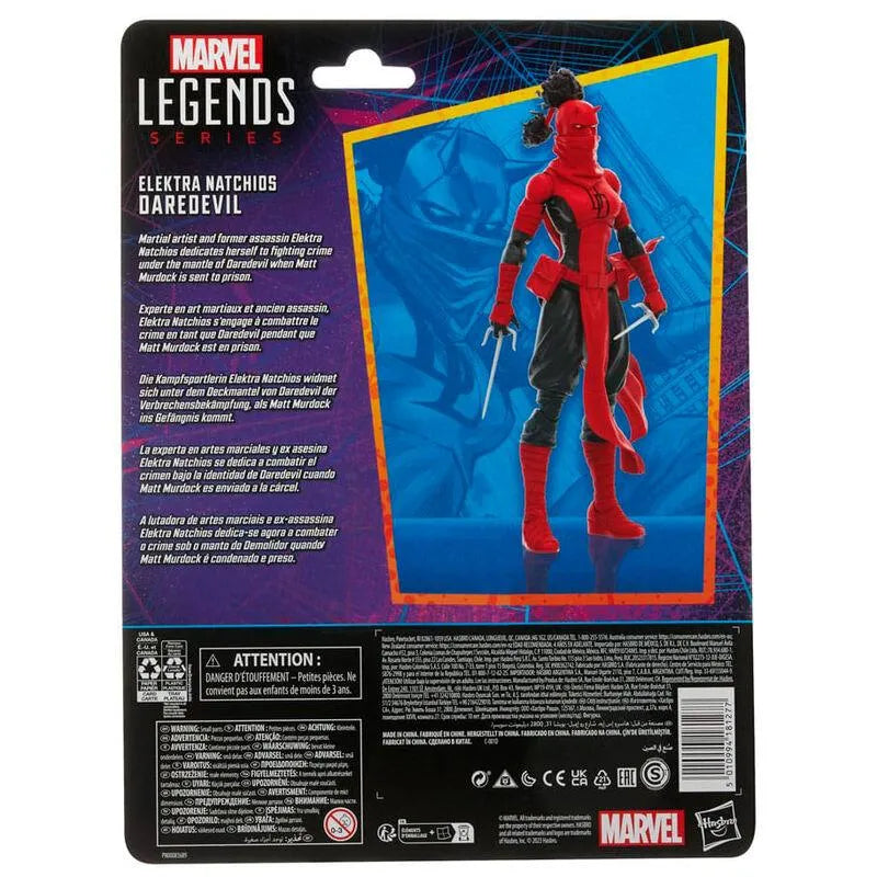 Daredevil: Woman Without Fear Marvel Legends Elektra Natchios (Daredevil) - Hasbro - Ginga Toys