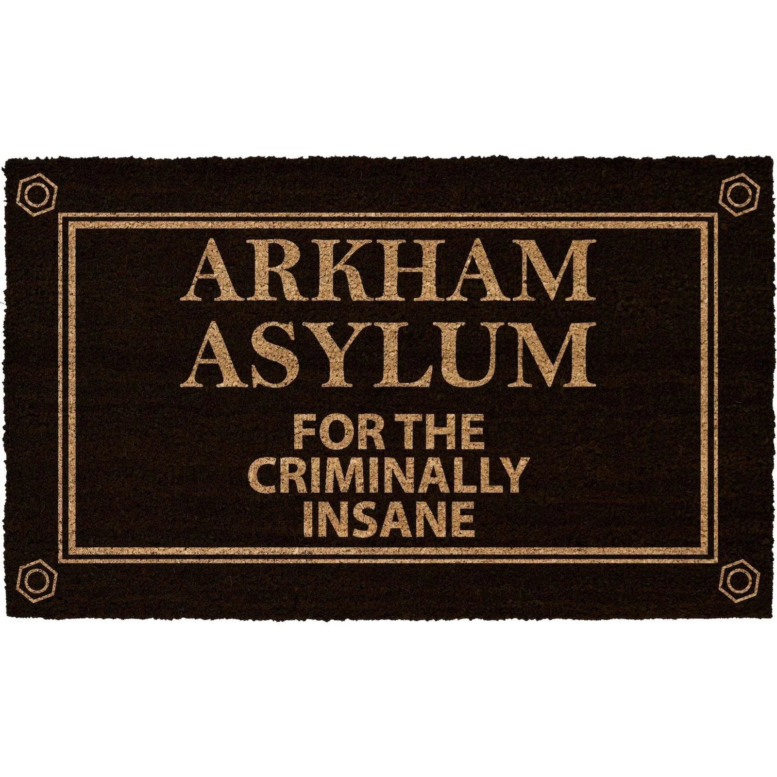 DC Comics Arkham Asylum doormat 60x40cm - SD Toys - Ginga Toys