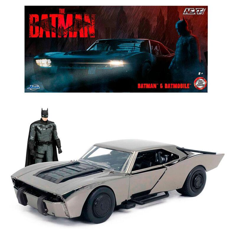 DC Comics Batman 1:24 Batmobile Vehicle + Batman figure - Jada Toys - Ginga Toys