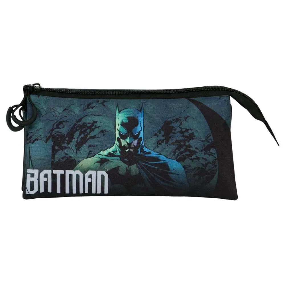 DC Comics Batman Arkham triple pencil case - Karactermania - Ginga Toys