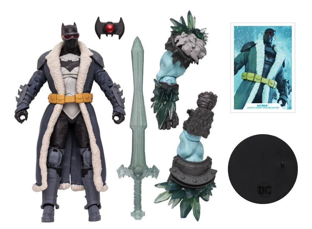 DC Comics Endless Winter DC Multiverse Batman Action Figure (Collect to Build: Frost King) - McFarlane Toys - Ginga Toys