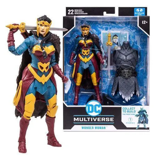 DC Comics Endless Winter DC Multiverse Wonder Woman Action Figure (Collect to Build: Frost King) - McFarlane Toys - Ginga Toys