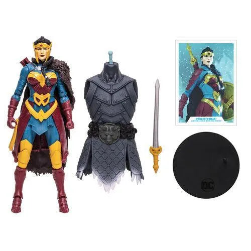 DC Comics Endless Winter DC Multiverse Wonder Woman Action Figure (Collect to Build: Frost King) - McFarlane Toys - Ginga Toys