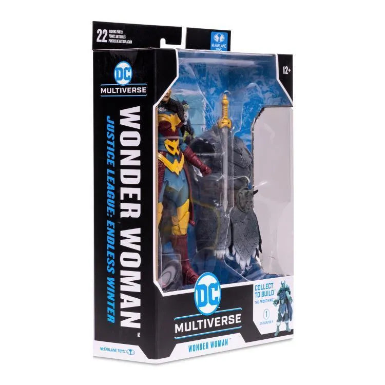 DC Comics Endless Winter DC Multiverse Wonder Woman Action Figure (Collect to Build: Frost King) - McFarlane Toys - Ginga Toys